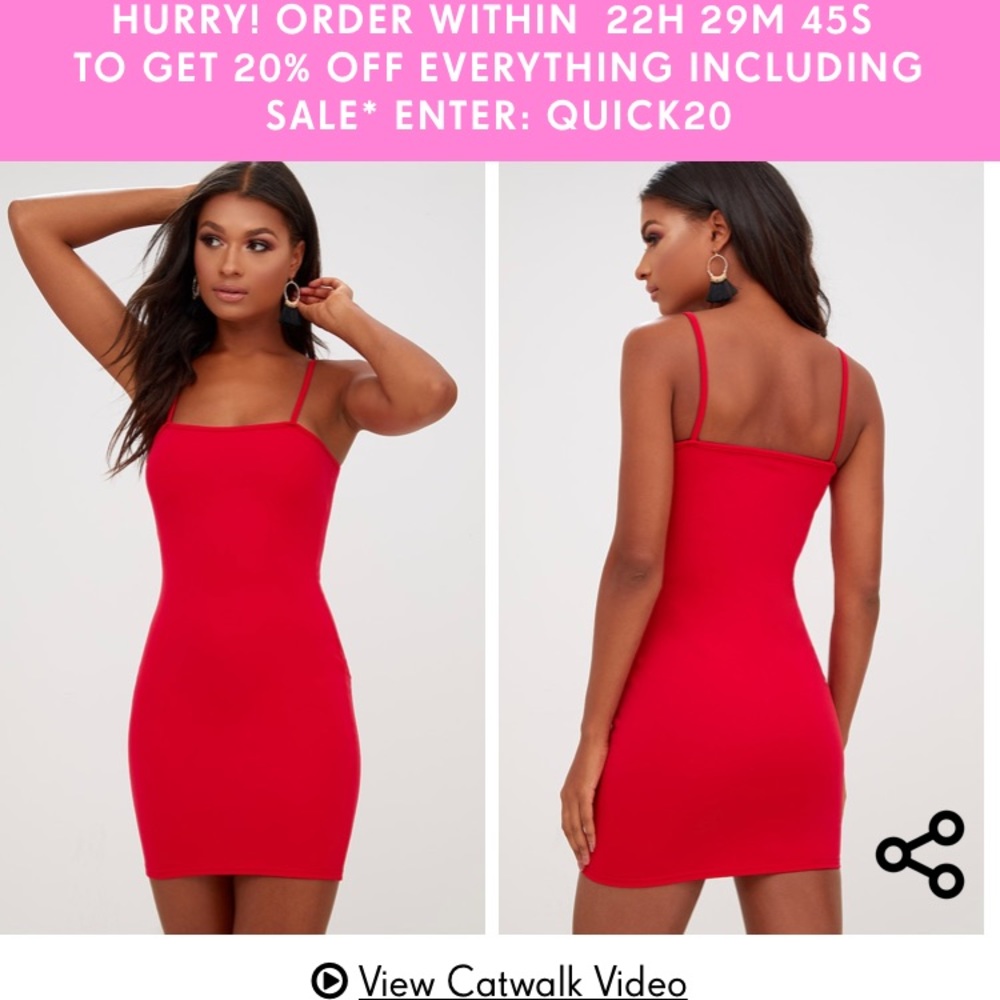 Pretty Little Thing Bodycon Dress